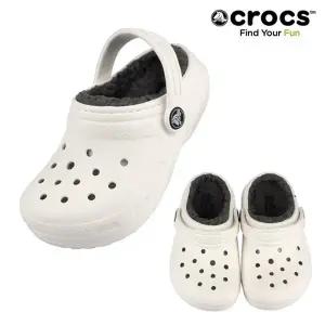 토들러 클래식 라인드 클로그 털신 207009-10M