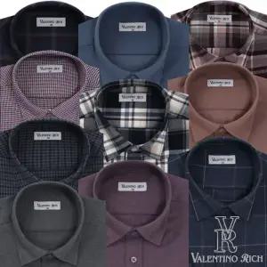 남성기모셔츠 남자겨울남방 모직 빅사이즈 체크셔츠 기모와이셔츠