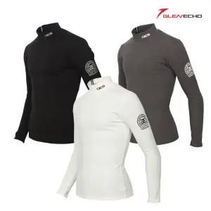 [그렌에코]ges22404 남성 도톰한 프린트 반목 기모 골프이너/겨울/토톰하고 따뜻한