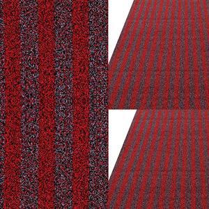 [더크린][매직크린] 칼라 잔디 롤매트/와인스트라이프