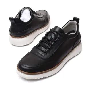 [롯데백화점]탠디 남성 캐주얼 스니커즈 (굽 3CM) Q18018_BLACK 블랙