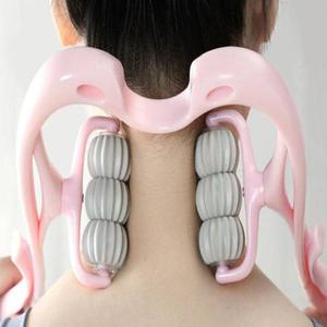 목안마 목마사지기 승모근 경추 어깨 골프공 목지압기