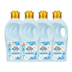 아우라 초고농축 섬유유연제, 홀리데이판타지, 1L, 4개