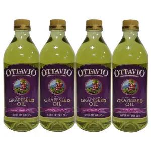 오타비오 포도씨유 1L X 4개 코스트코 식용유 대용량 오일 선물
