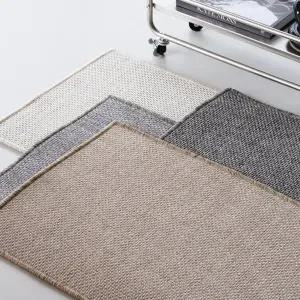 [인룸]라탄룩 해비 자카드 매트 45x65cm