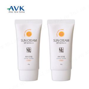 남자썬크림 백탁없는 워터프루프 저자극 선크림 자외선차단제 UVA UVB 2통