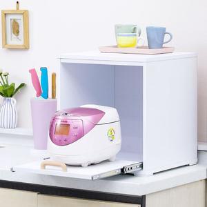 [착불]퀸카 1단 미니렌지대 전자렌지다이 밥솥장 전기밥솥선반 수납장