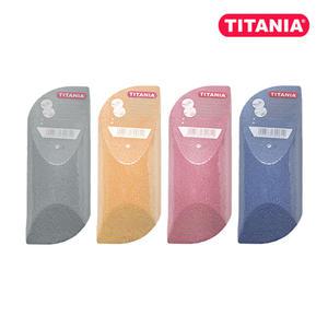 티타니아 퍼미스 발각질 제거 스폰지 풋파일 발밀이(색상랜덤)