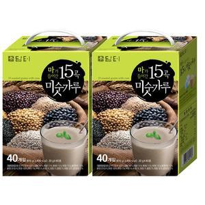 [담터] 마가들어간15곡미숫가루 40T x2개 총80T
