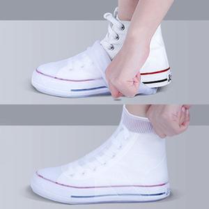 비올때신는 실리콘 비덧신 신발위에신는장화 투명 높은