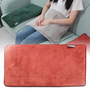 한양 FUR 맥반석 전기 찜질기 대형 선셋오렌지 온열 매트