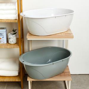 [올유리빙] 1+1대형 타원 대야