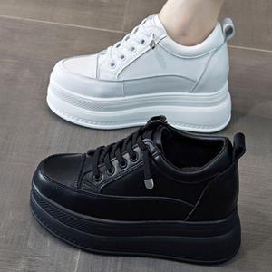 베리슈 여성 8cm 속굽 키높이운동화 통굽 스니커즈 치어리더 스탠딩화 워킹화