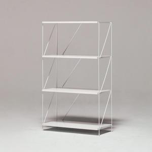 ST1862 스틸프레임 수납 선반장 4단 600-DVX