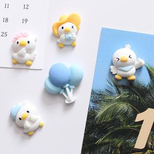 피크닉아기오리 5P set 냉장고자석 마그넷 작지만 강력한 귀여운 메모홀더 현관문 자석