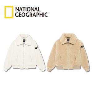 (매장정품/AS가능) 내셔널지오그래픽 플리스 여성 세티아 숏 기장 하이넥 집업 후리스