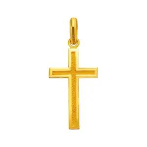 갤러리아 여자 순금 펜던트 무광 십자가 24K 7.5g 팬던트