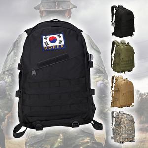 군인 가방 휴가 출타 외출 밀리터리 군용 백팩 45L 태극기 패치 포함