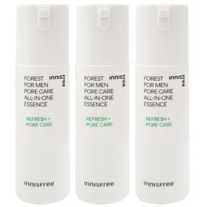 이니스프리 포레스트 포어 케어 남성 올인원 에센스 100ml 3개