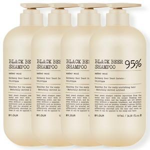 바이아우어 맥주효모 블랙 비어 이스트 샴푸 1017ml 4개 헤어케어