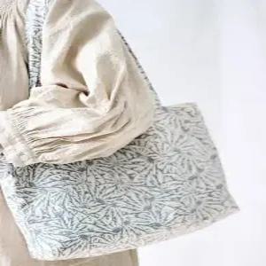 토트백 간편수납 데일리 꽃무늬 에코백 숄더백