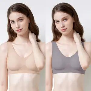 보디가드 무봉제 노라인 심리스 브라 노와이어 브라탑 BBWBA073