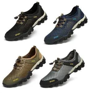 아쿠아슈즈 남성 여름 메시 통풍 경량 트레킹 성인 물놀이 운동화 OPW-AS3
