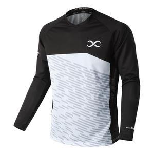 MCN 자전거 의류 블랙아웃 MTB 마운틴 다운힐 싸이클링 긴팔져지 릴렉스핏 라이딩 사이클상의