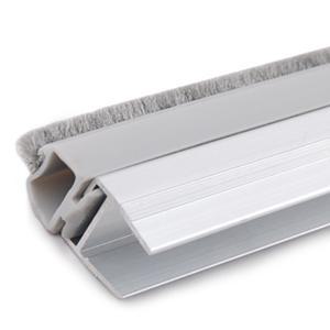 유리출입문 손보호대 교체 강화도어 손끼임방지 쫄대 회색