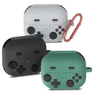 갤럭시 버즈3 프로 FE 케이스 커버 범퍼 뉴트로 게임기 실리콘 분리형 케이스