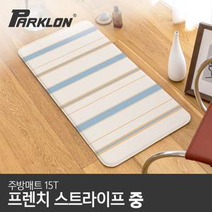 [파크론] 프렌치스트라이프 주방매트 (중) 95x44x1.5cm 주방매트/발매트