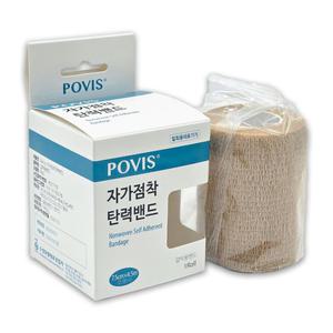 수성 자가점착밴드 3인치 낱개 (7.5cm x 4.5m) 코반 탄력 압박 접착 붕대