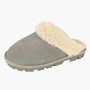 [롯데백화점]베어파우 MARY 여성 경량 소가죽 양털 어그 슬리퍼 K814302PD-W 머쉬룸