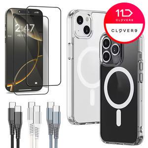 [30%+20%] 1+1 (일부) 클로버나인 아이폰 갤럭시 케이스 필름 케이블 16/15/14/13/12/11 프로 맥스 플러스 미니 S25/S24/S23/S22