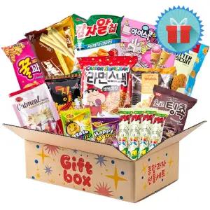기프트박스 간식세트 (수입세계과자/주전부리) 2호 종합꾸러미 단체선물 어린이날 학교 학원