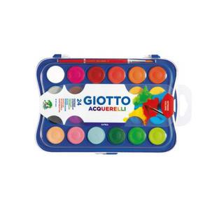 (지오토) 아쿠아렐리니 고체형 수채물감 24색세트