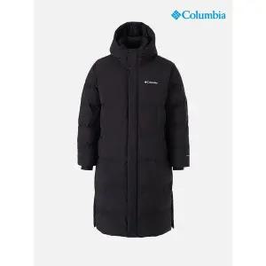 [하프클럽/컬럼비아]유니 액티브 옴니히트 롱패딩_블랙 (C54-YUD315)