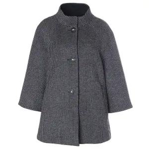 [롯데백화점]크레송 하이넥울체크반코트 MWCPHP50