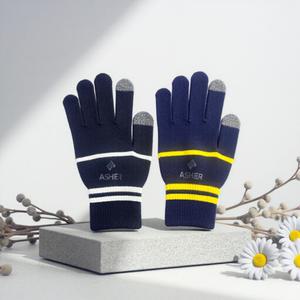 아쉐르 동계용 스포츠 니트장갑 블랙