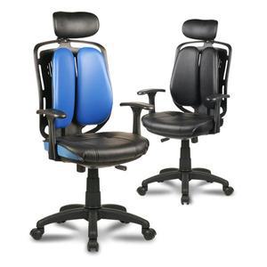 [체어포커스] 뉴타이탄 듀얼 등받이 컴퓨터 게이밍 사무용 학생 공부 회전 의자