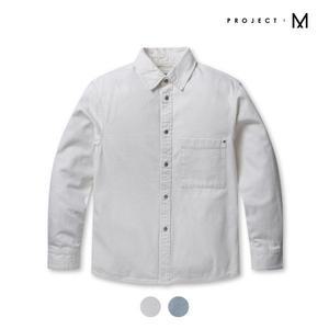 [프로젝트엠] 남성 루즈핏 데님 셔켓_EPD2DW1100