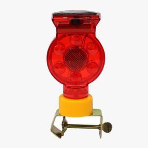 쏠라 LED 경고등(깜빡이)휀스용/드럼용/콘용/자석용 태양열 경광등 방범 점멸등