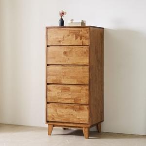 바피트 원목 5단 서랍장 600