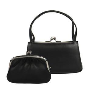 마츠노야 오야꼬 가마구치 소가죽 똑딱이 동전지갑