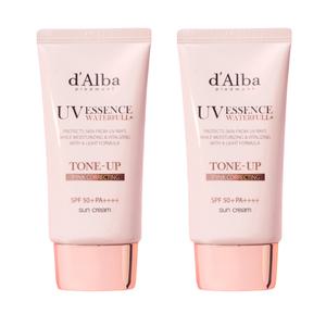 1+1 달바 비건 워터풀 핑크 톤업 선크림 50ml