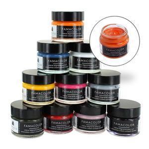 가죽 구두 가방 색상 복원 크림 지갑 소파 염색 약 재생 파마코 15ml