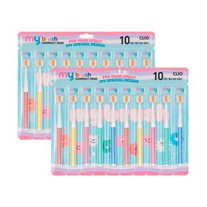 크리오 MY BRUSH-도트5 불소 초극세모, 10입, 2세트