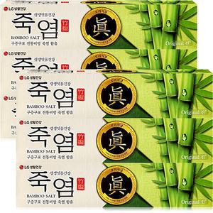 죽염 오리지날 진 치약 160g 6개