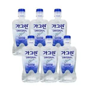 가그린 오리지널 구강청결제 750ml x6개