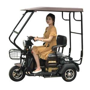 전기 스쿠터 방품막 커버 캐노피 방풍 3발 자전거 3륜 전동차